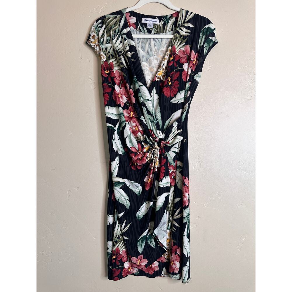 Tommy Bahama Clara Paradise Perfect Faux Wrap Dress Small - Picture 2 of 6